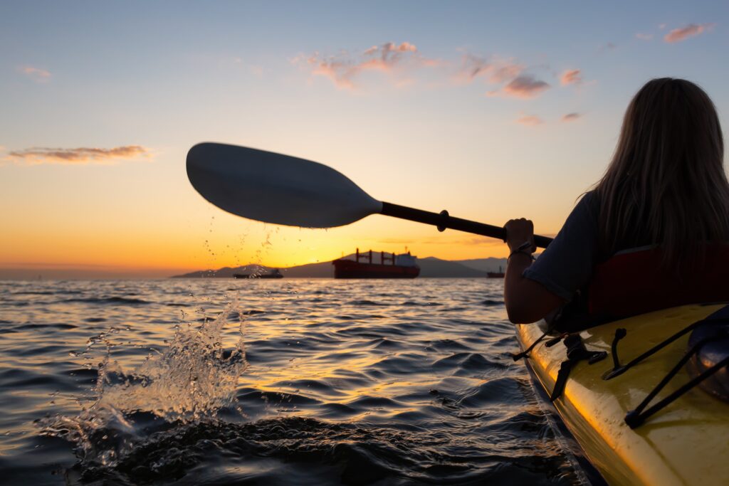 Our sunset kayak tour