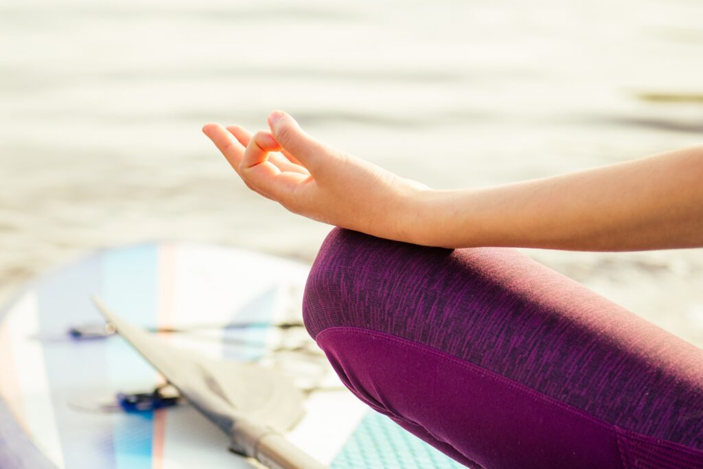 SUP YOGA IN THE MORNING IN CRIKVENICA