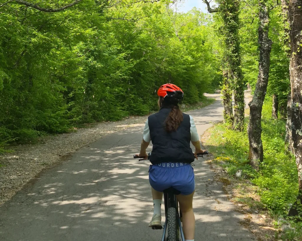 E-Bike ride in the woods Crikvenica