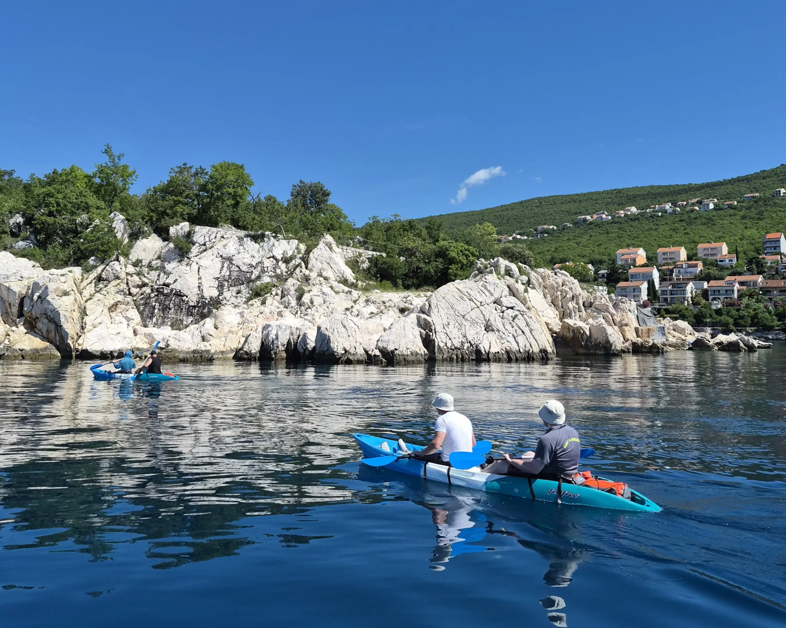 Exploring kayak tour in Crikvenica