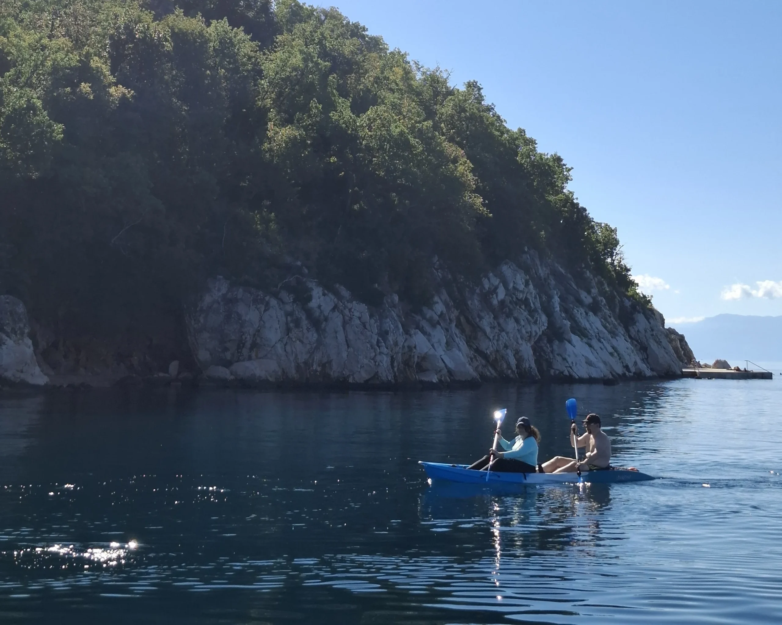 People kayaking in Crikvenica