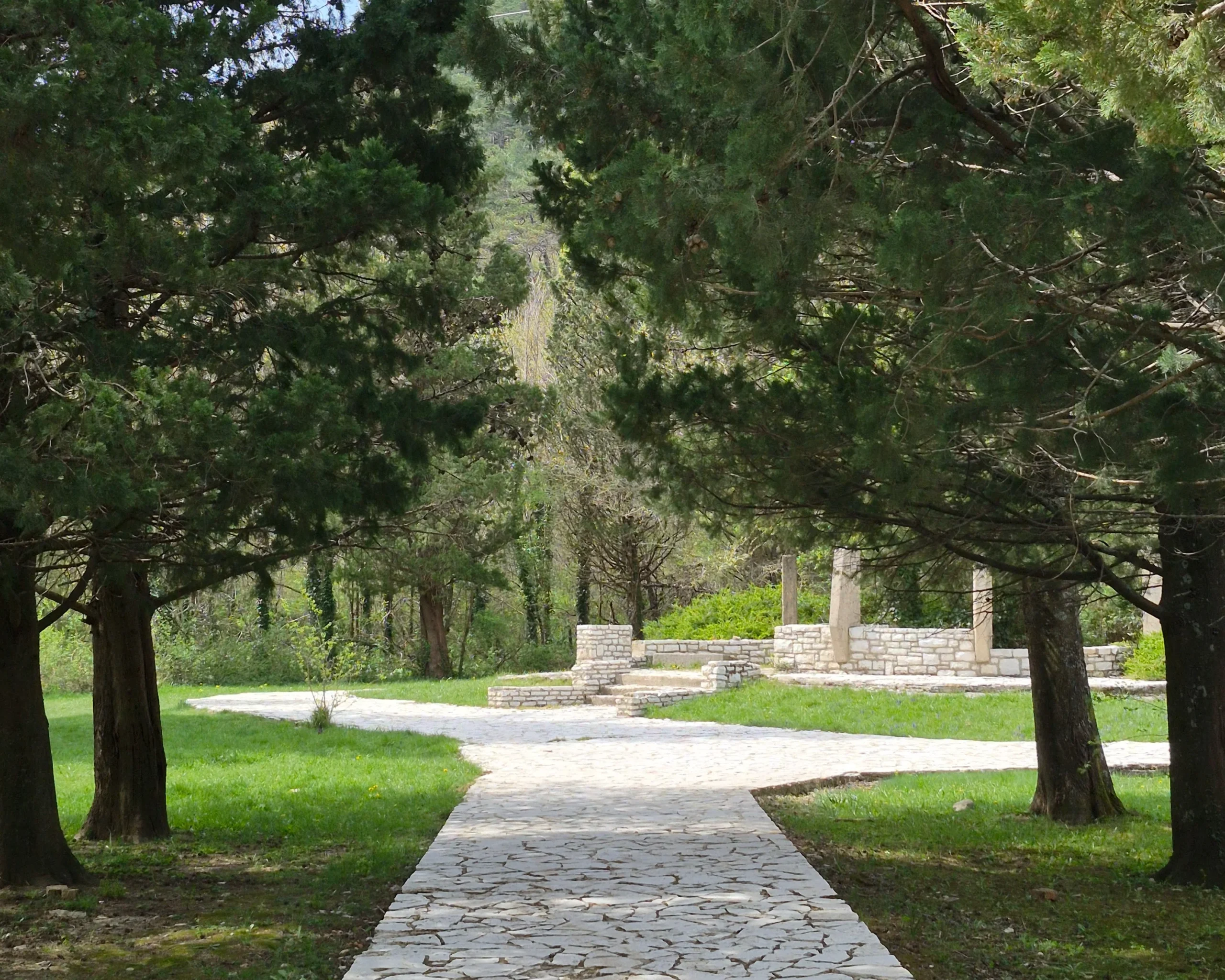 Scenic nature walk