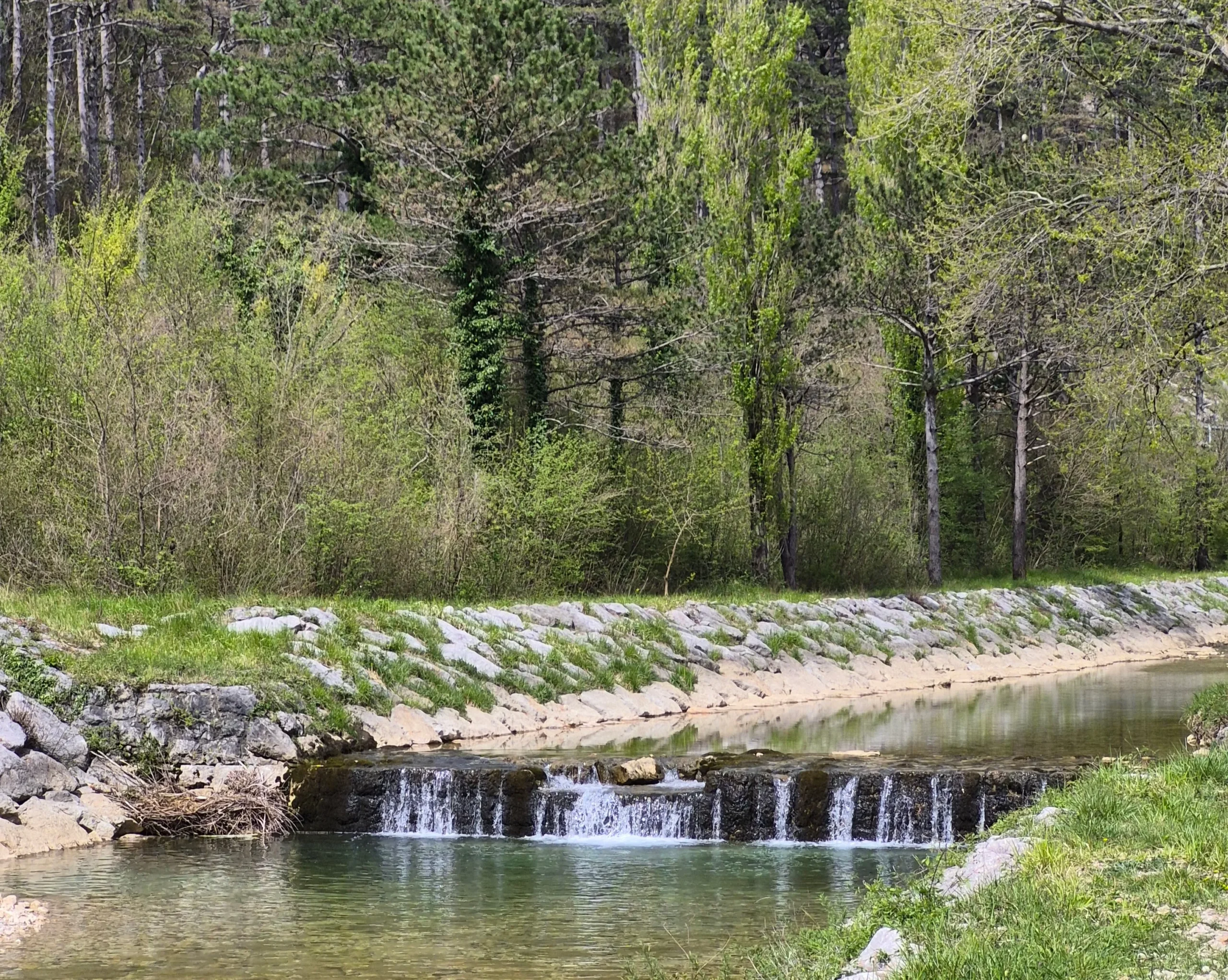 Walk in Crikvenica by the river